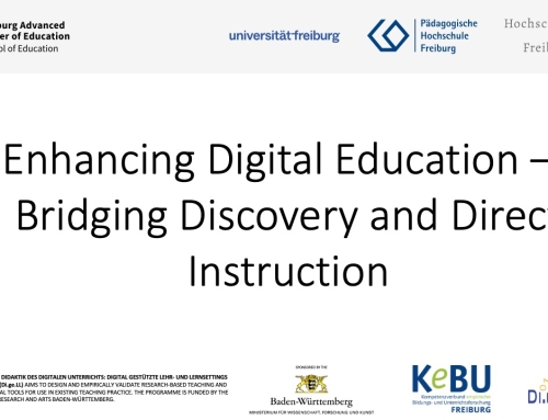 Di.ge.LL-Tagung 2024: Enhancing Digital Education – Bridging Discovery and Direct Instruction